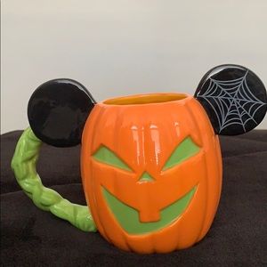 Disney Halloween Mickey Mouse Pumpkin Coffee Mug